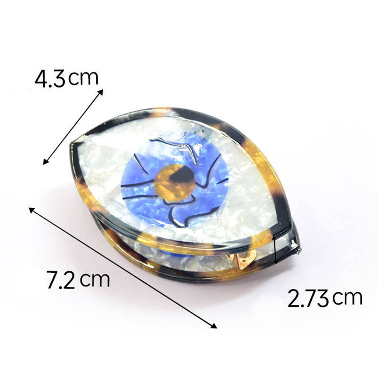 EVIL EYE HALLOWEEN HAIR CLAW CLIPS_CWAHA0277