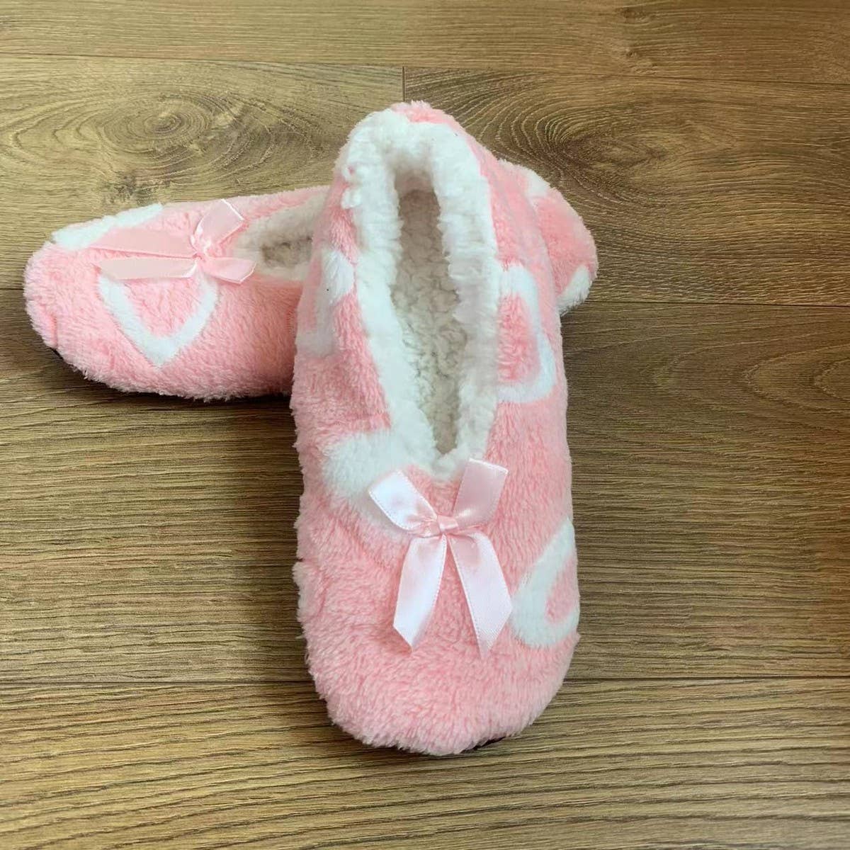 WOMEN'S  SOCKS HOME FLEECE FLOOR SOCK SLIPPERS