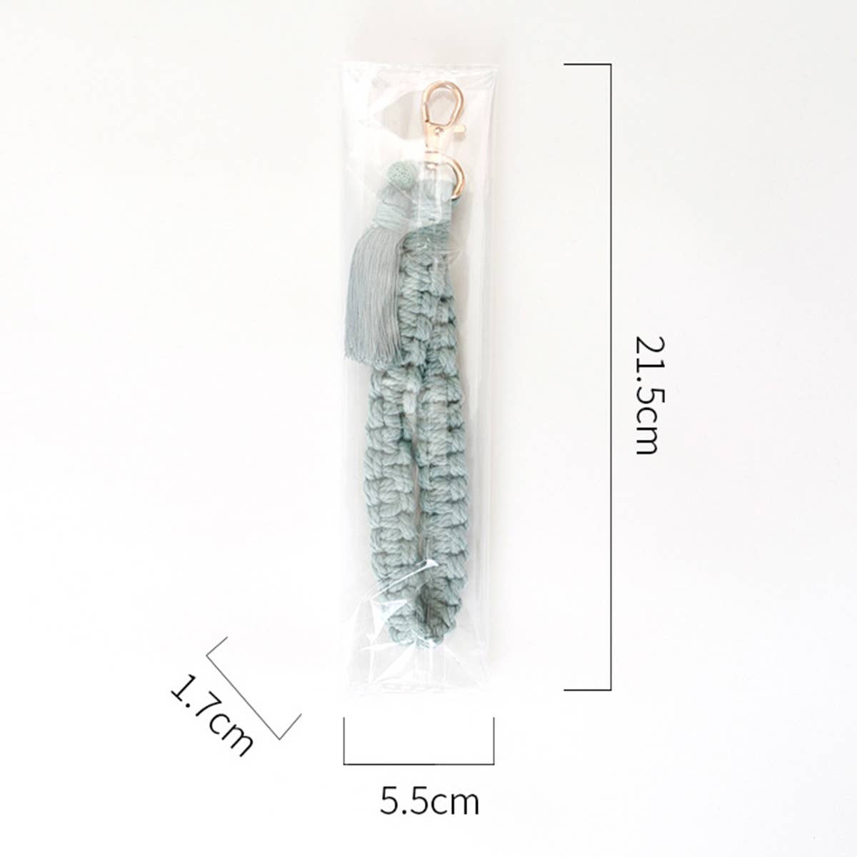 HANDWOVEN PASTORAL RETRO TASSEL KEYCHAIN