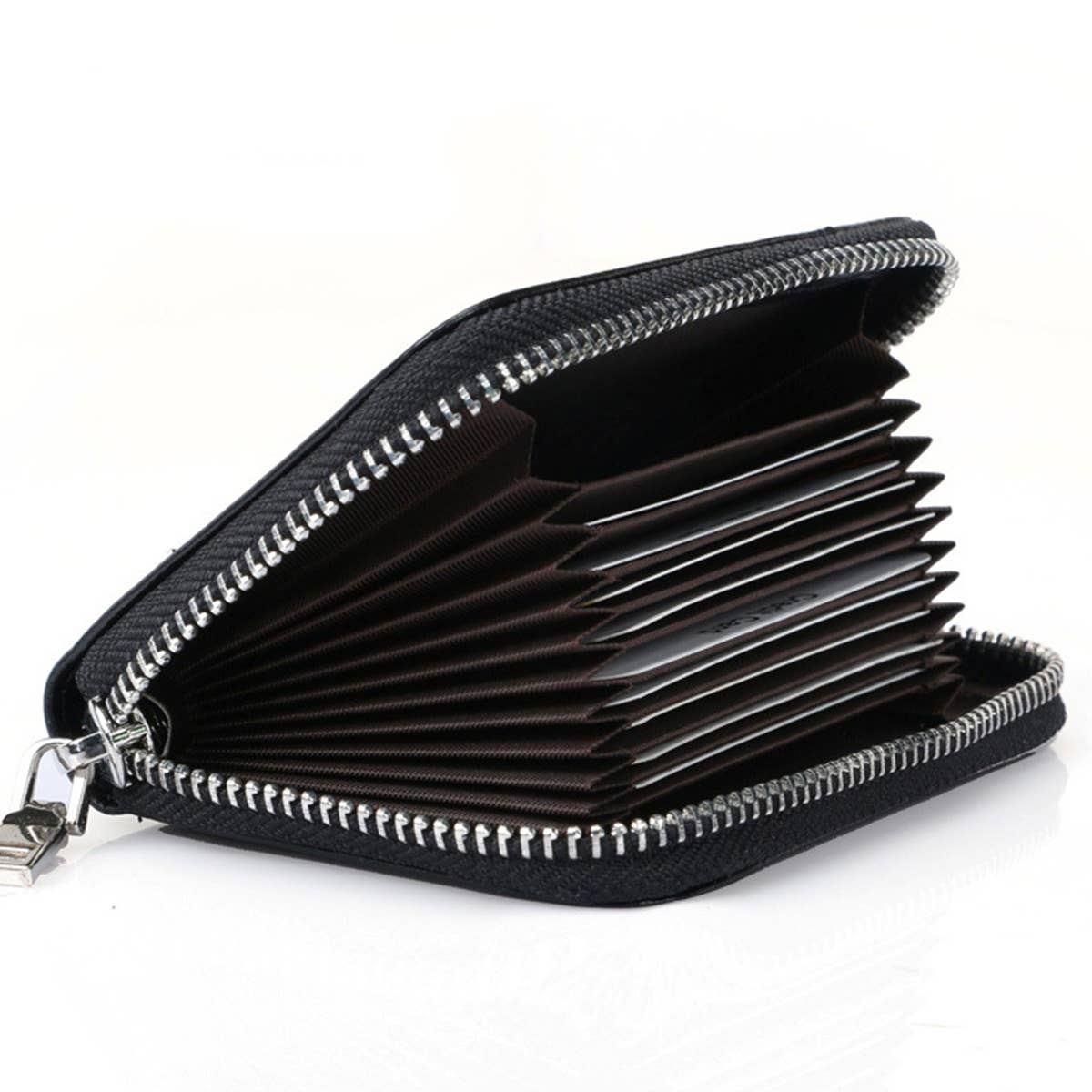 RETRO ZIPPER CREDIT CARD BAG WALLET_CWAB1339