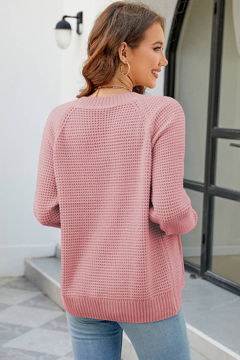 CWOCAL352  Casual Zip-Up Long Sleeve Cardigan