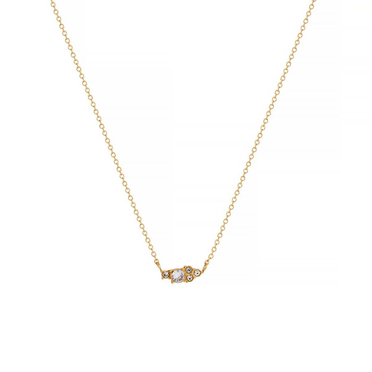 Classic Simple Colorful Birthstone Necklace