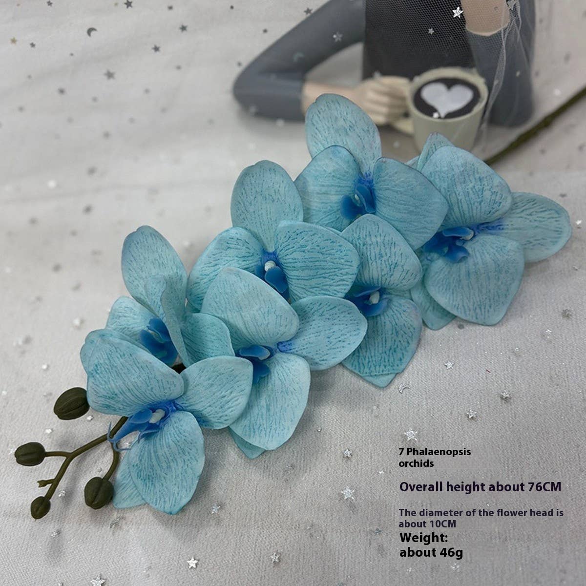 Moisture 7-Head Phalaenopsis Orchid Wedding Decor