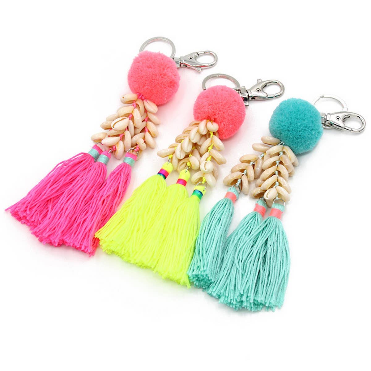 WEST MIA STYLE TASSEL KEYCHAIN WOMEN'S BAG PENDANT