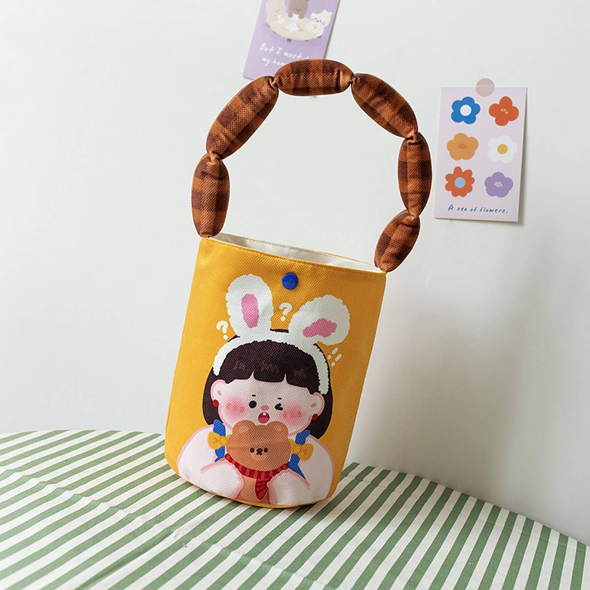 Cozy Padded Cartoon Handbag ? Kids Gift_CWAB5591