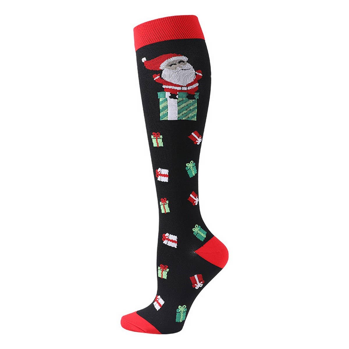 WOMEN'S CHRISTMAS SPORTS COMPRESSION SOCKS