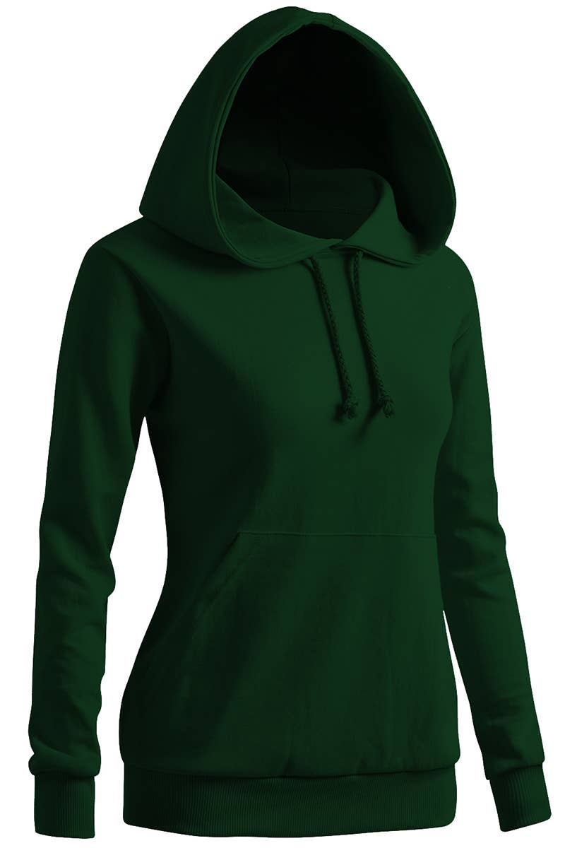 KWOHOL044_Basic Lightweight Pullover Hoodie