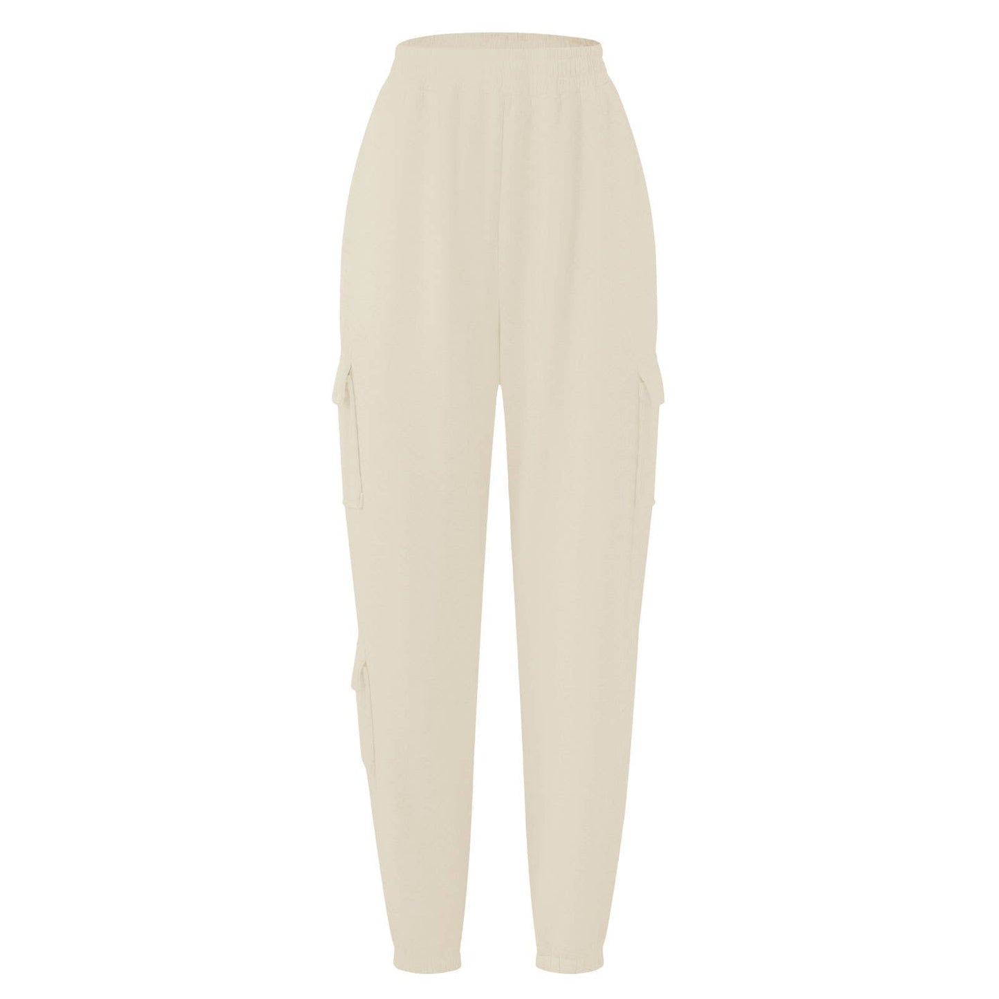 FLEECE AND THICK SOLID COLOR FASHION OVERALLS