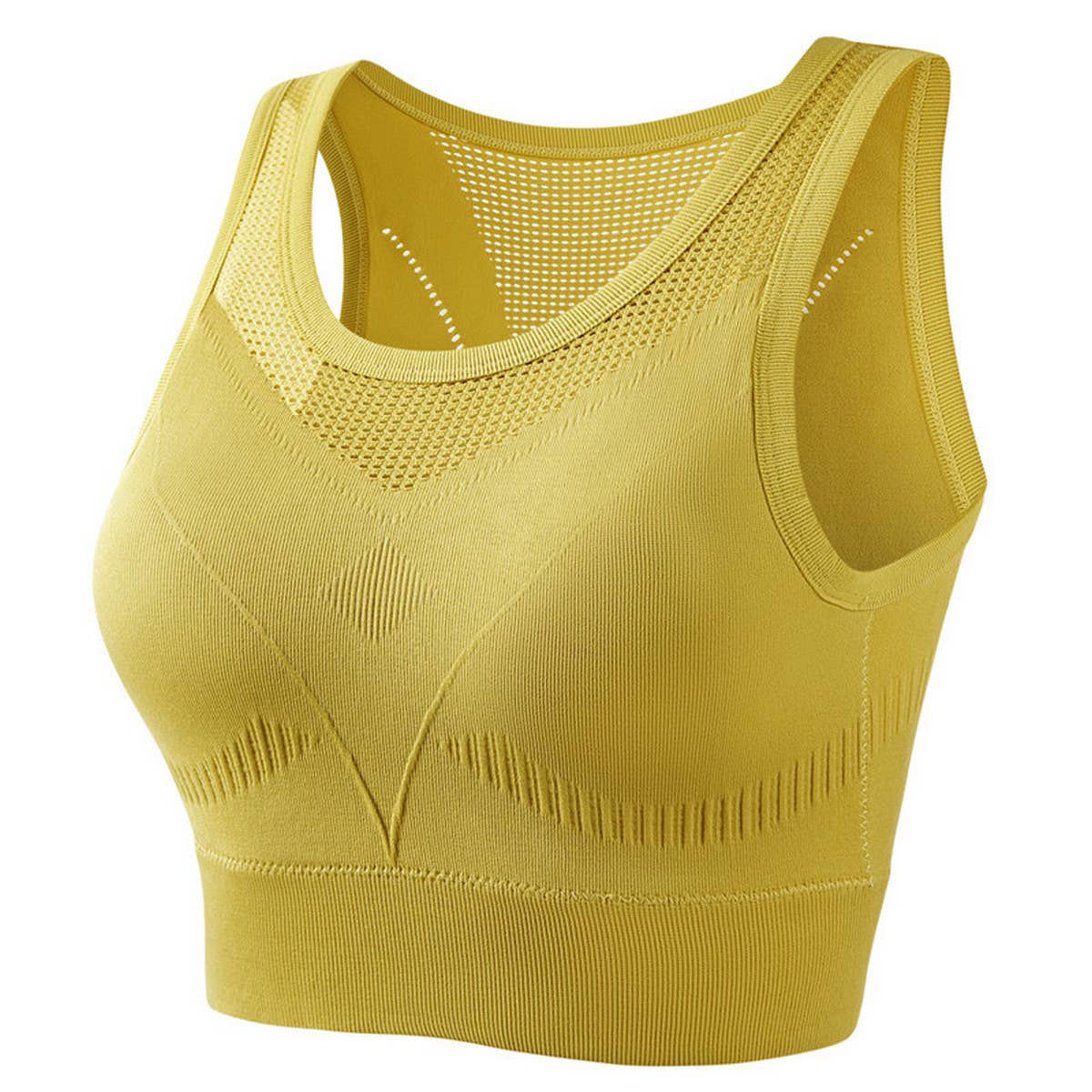 NEW RIMLESS SHOCKPROOF RUNNING VEST YOGA BRA