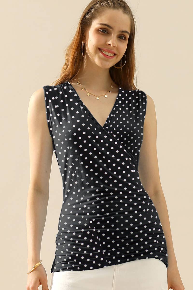 AWTTK624-1_Sleeveless Tank Tops Deep V-Neck Surplice Wrap