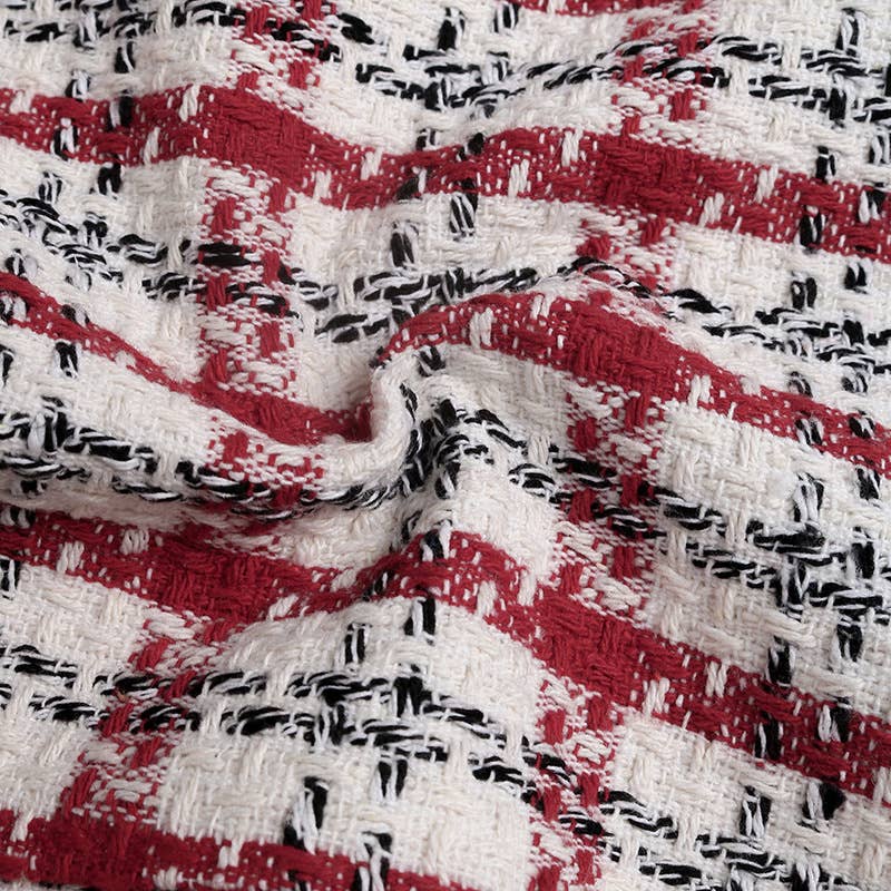 Short and fashionable checkered halter dress