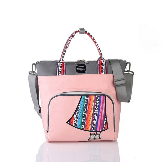 MOTHER AND BABY BAG LIGHTWEIGHT SHOULDER HANDBAG_CWAB2238
