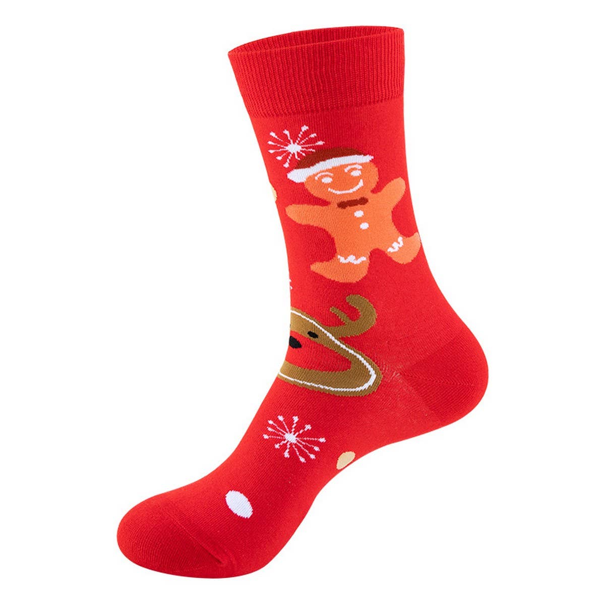 CWMS0826_Christmas Cartoon Snowman Socks