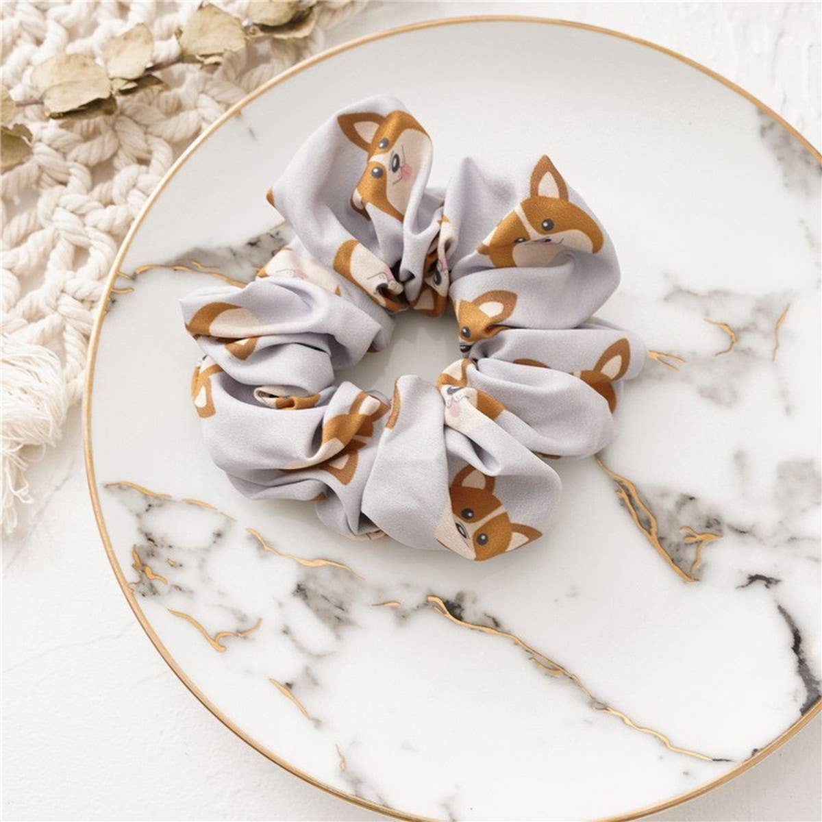 CUTE CARTOON ANIMAL DOG LARGE INTESTINE CIRCLE