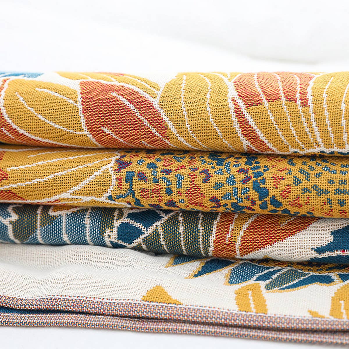 HOUSEHOLD QUICK-DRYING SUNFLOWER BATH TOWEL