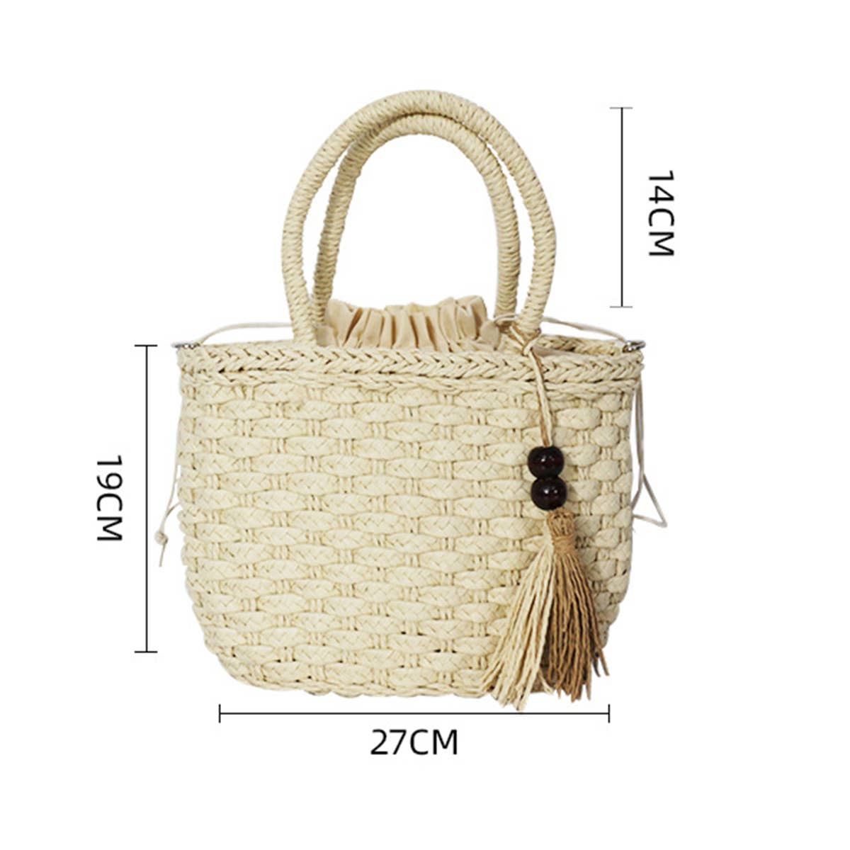 WOMEN STRAW BEACH SHOULDER BAG_CWAB0824