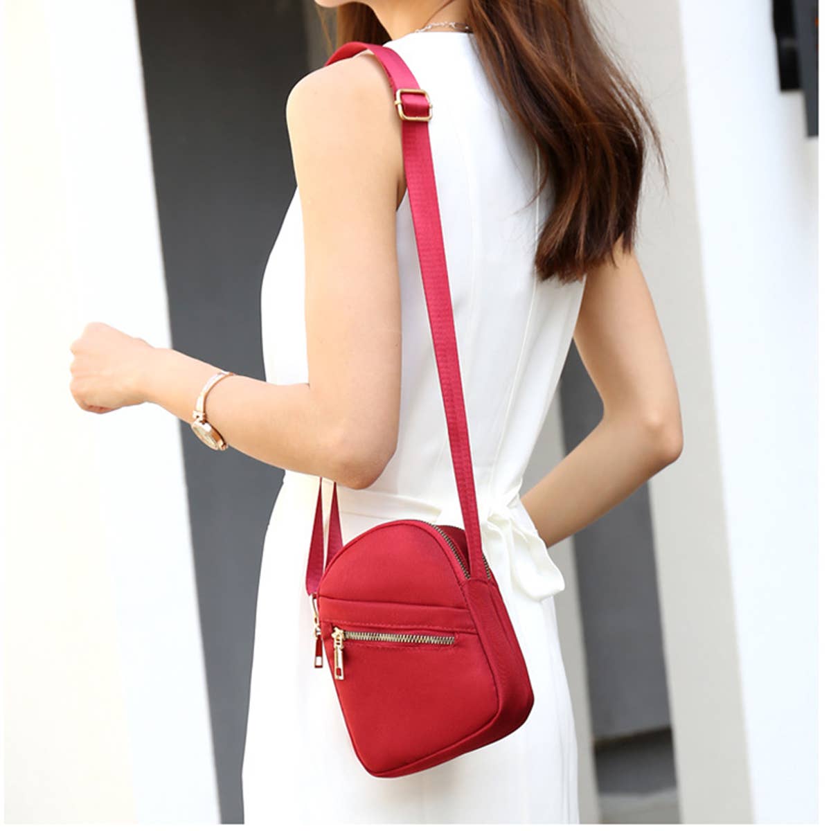 TRENDY OXFORD ONE SHOULDER MESSENGER BAG_CUAB0034