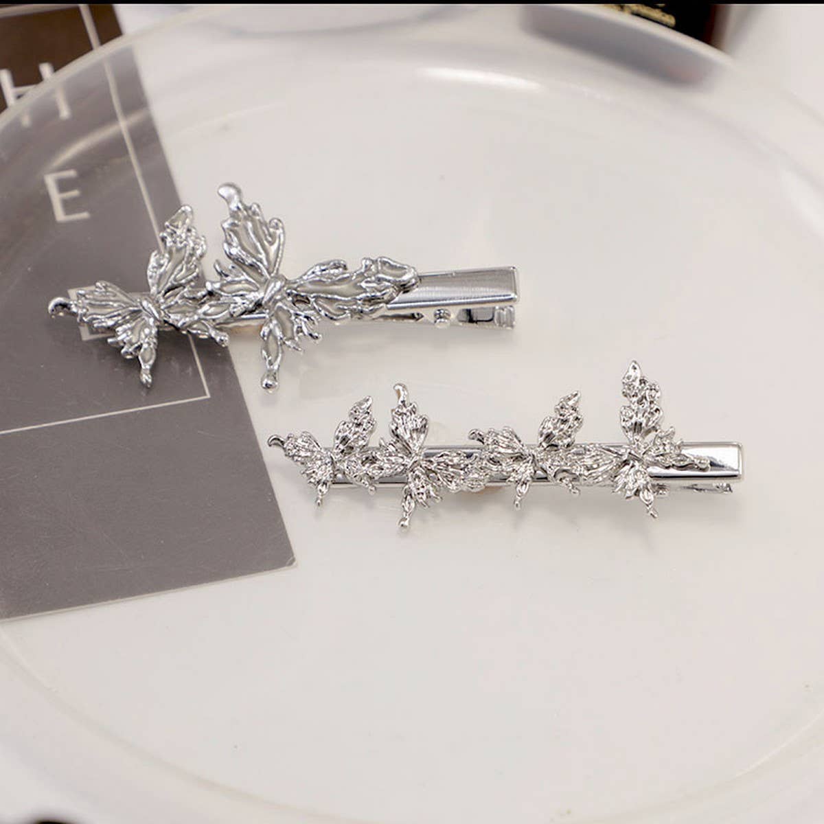 BUTTERFLY HAIR CLIP SIDE BANGS HAIR ACCESSORIES_CWAHA4736