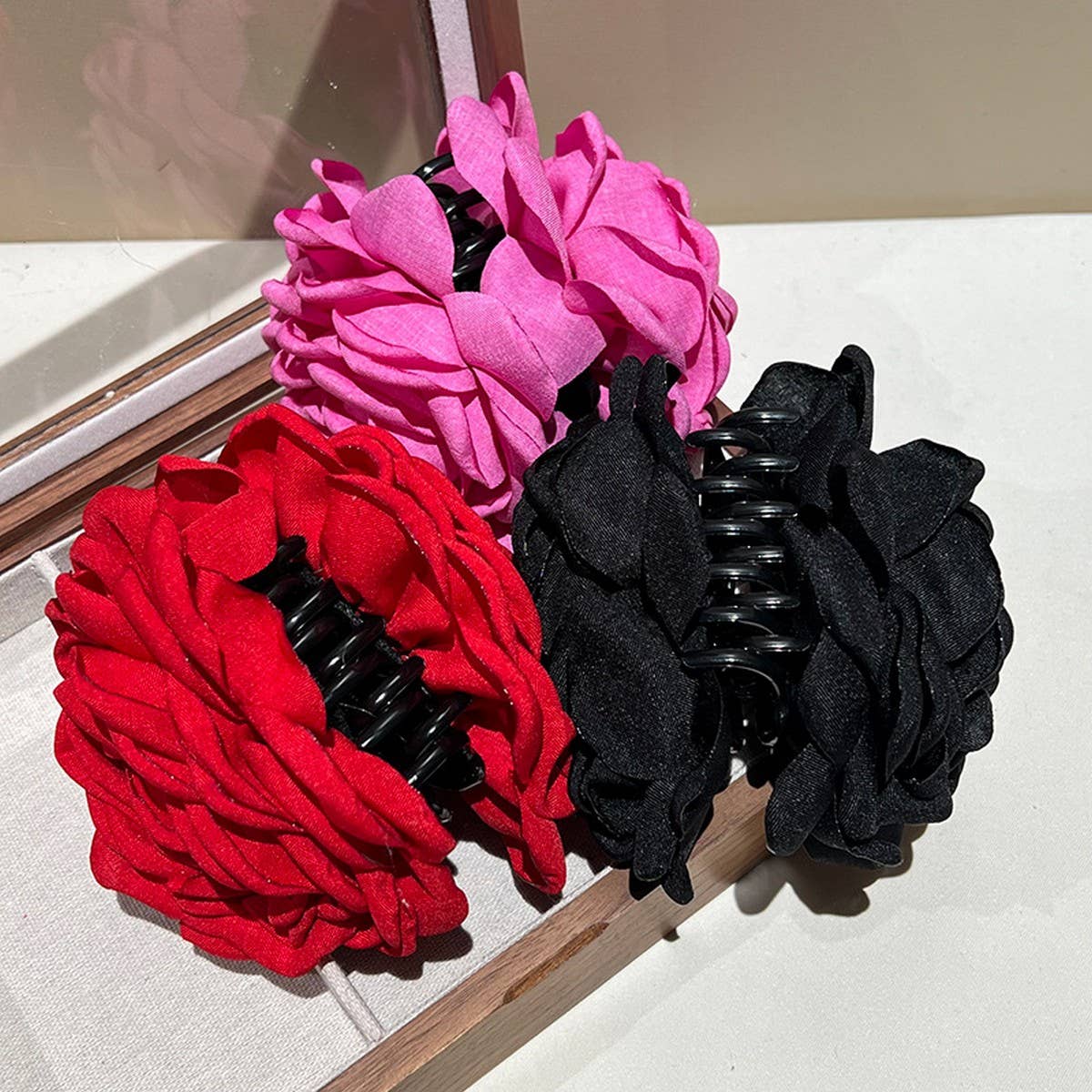 SUMMER FLOWERS ROSE HAIRPINS_CWAHA1167