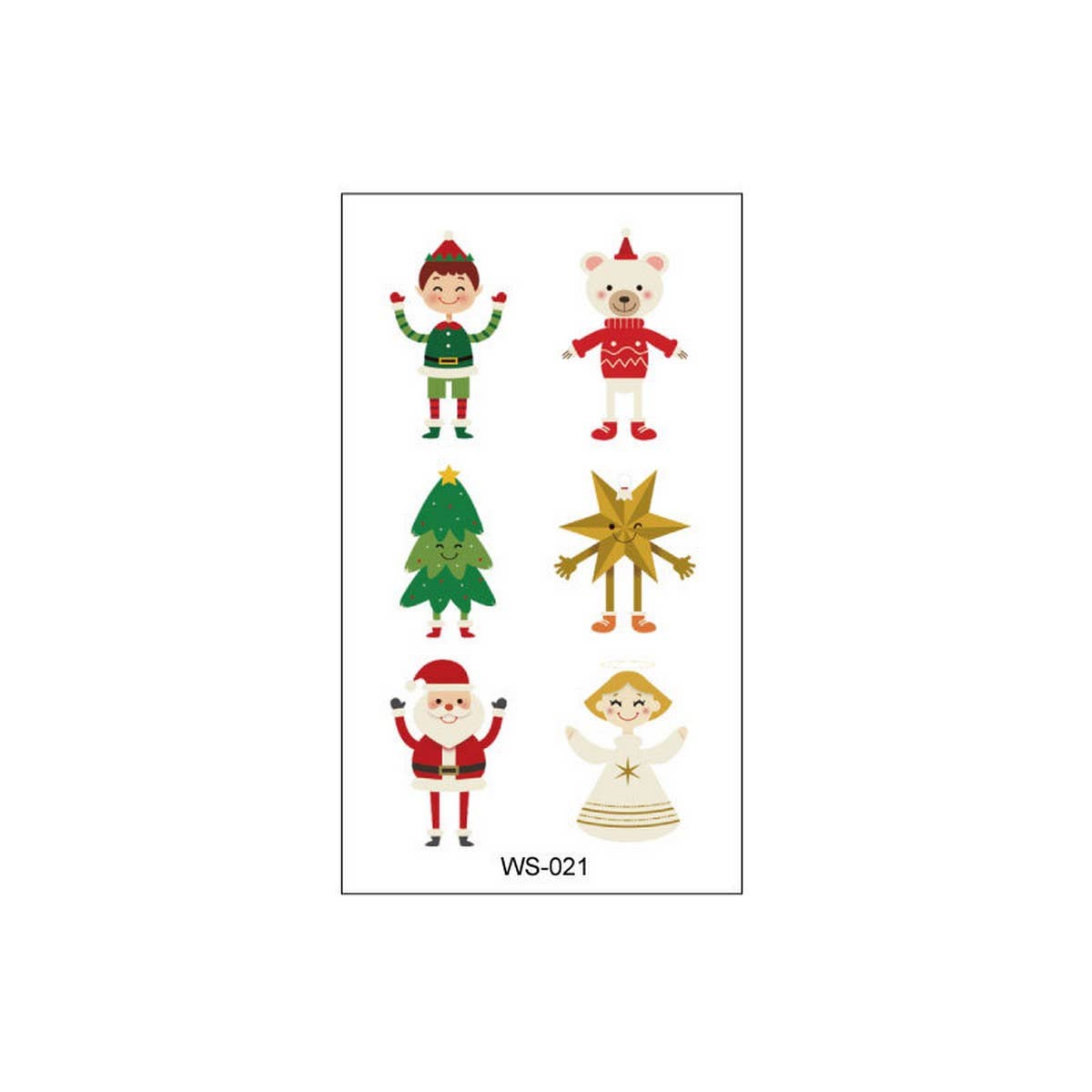 Christmas Candle Tattoos for Kids & Parties