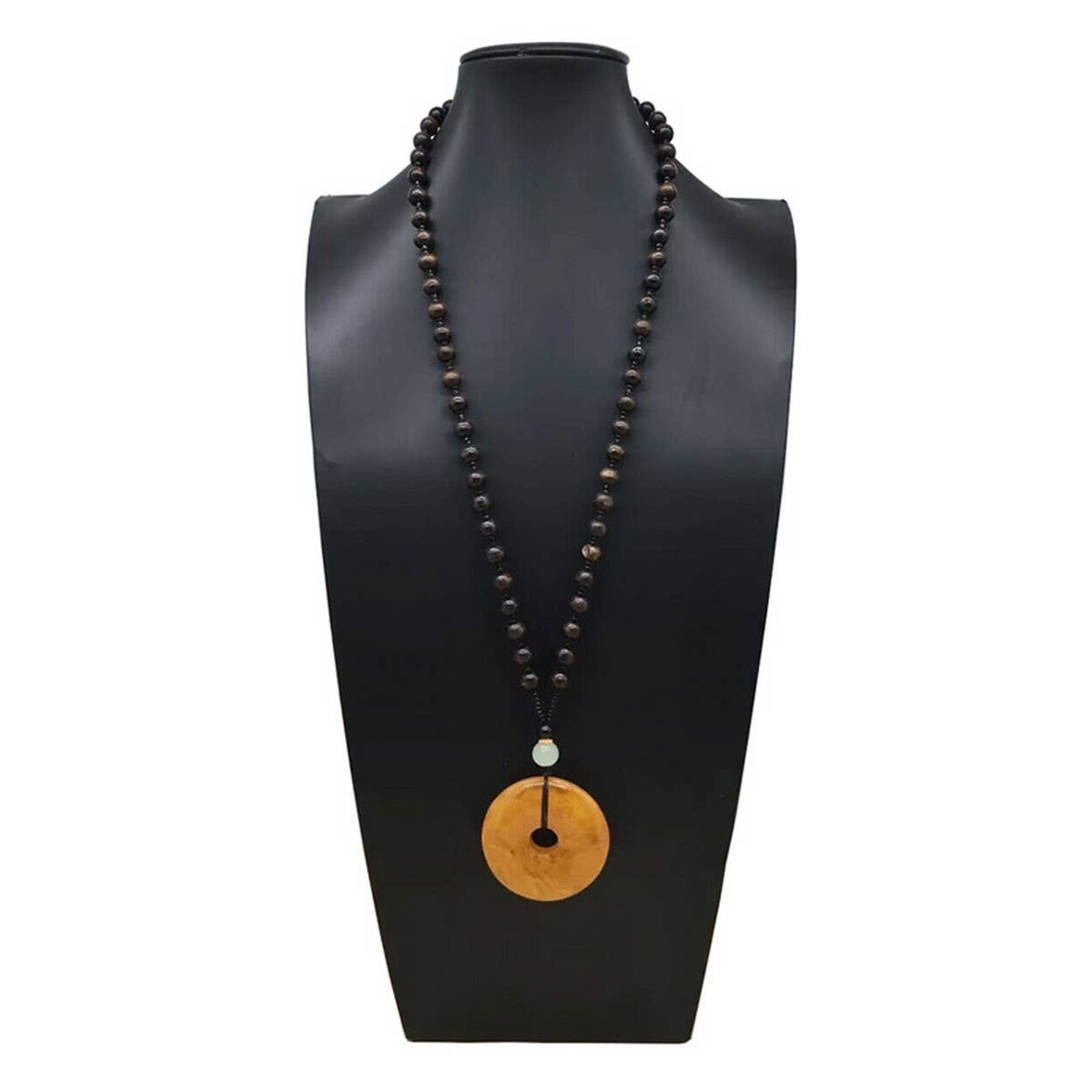 ETHNIC CHICKEN FAT YELLOW SWEATER CHAIN