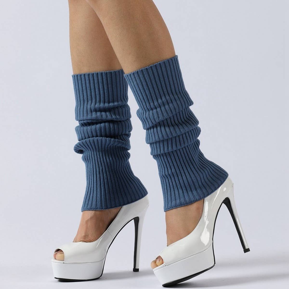 WARM BALLET LEGGINGS HIGH ELASTIC STACKED SOCKS