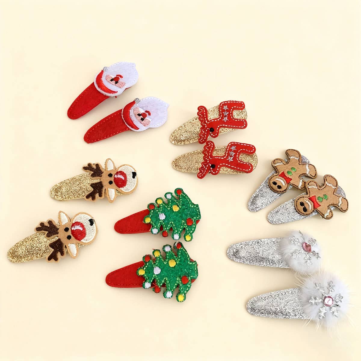 CWAHA07720_CHRISTMAS PLUSH BEAR SANTA HAT HEADBAND
