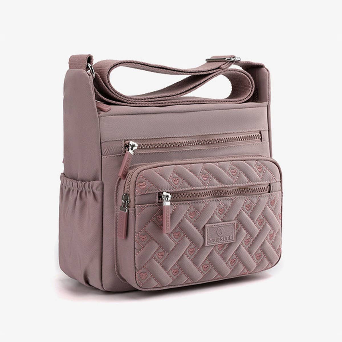 CASUAL LIGHTWEIGHT NYLON SHOULDER CROSSBODY BAG_CWAB3528