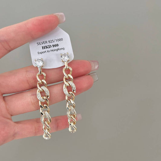 2024 NEW ZIRCON CHAIN EARRINGS AND EARRINGS_CWAJE1283