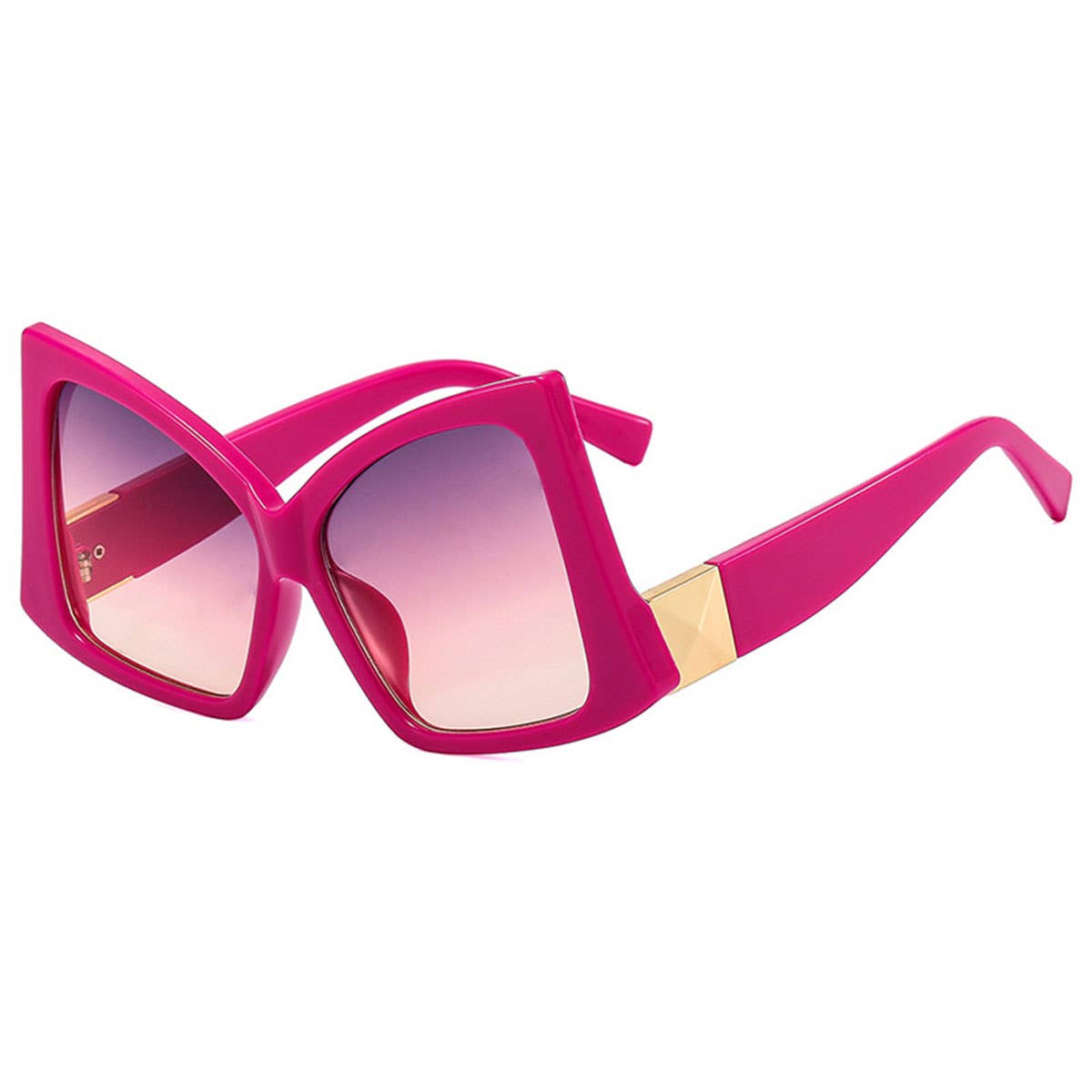 IRREGULAR LARGE FRAME SUNGLASSES