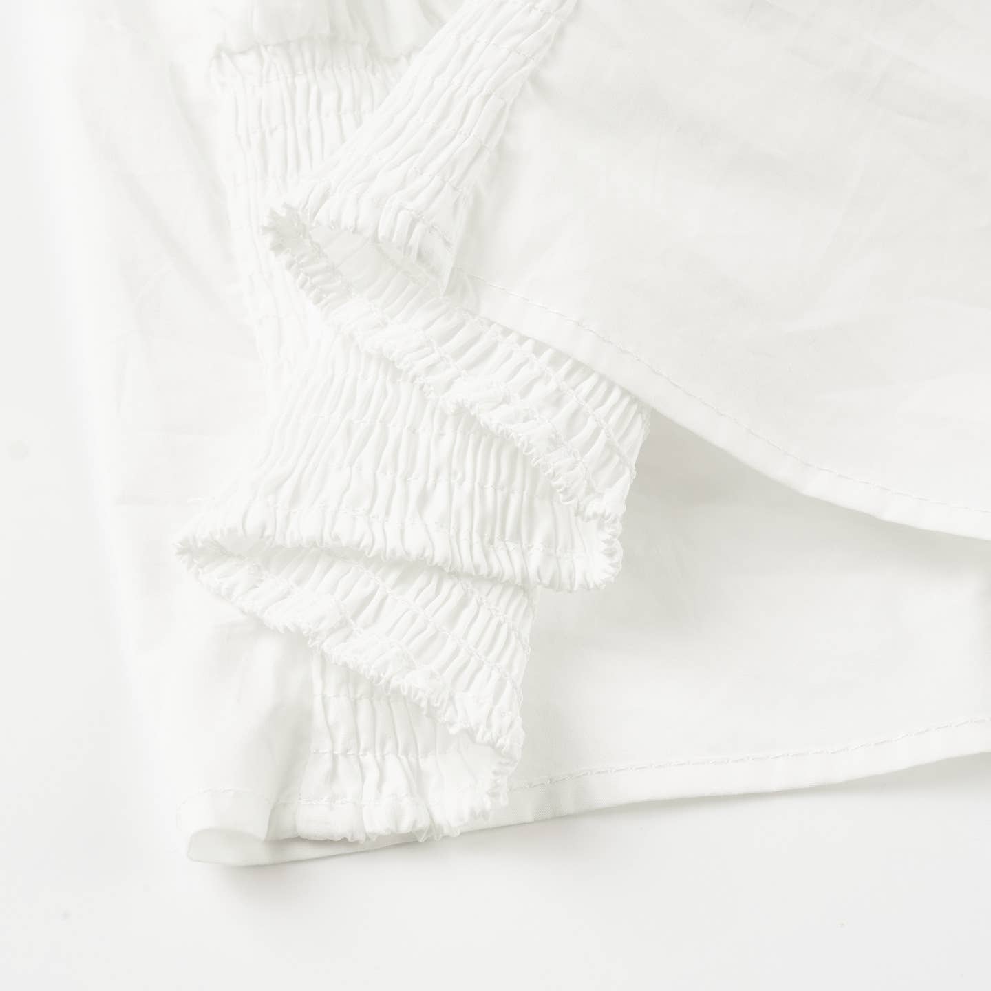 Lace patchwork breasted short-sleeved T-shirt