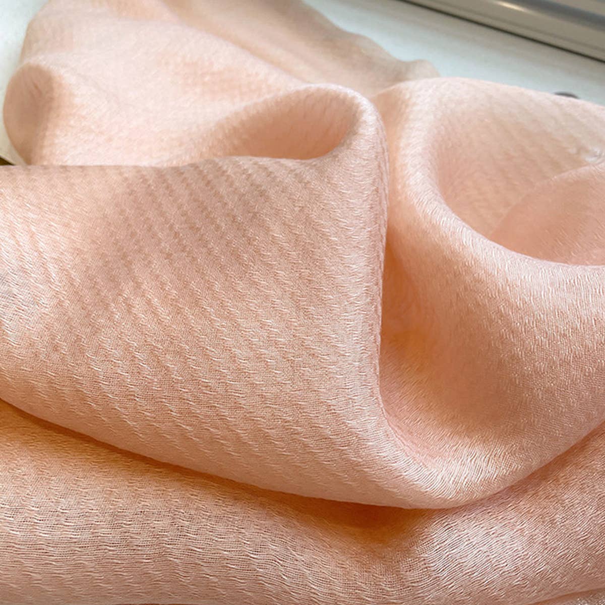 Silk Blend Scarf for Women - Lightweight