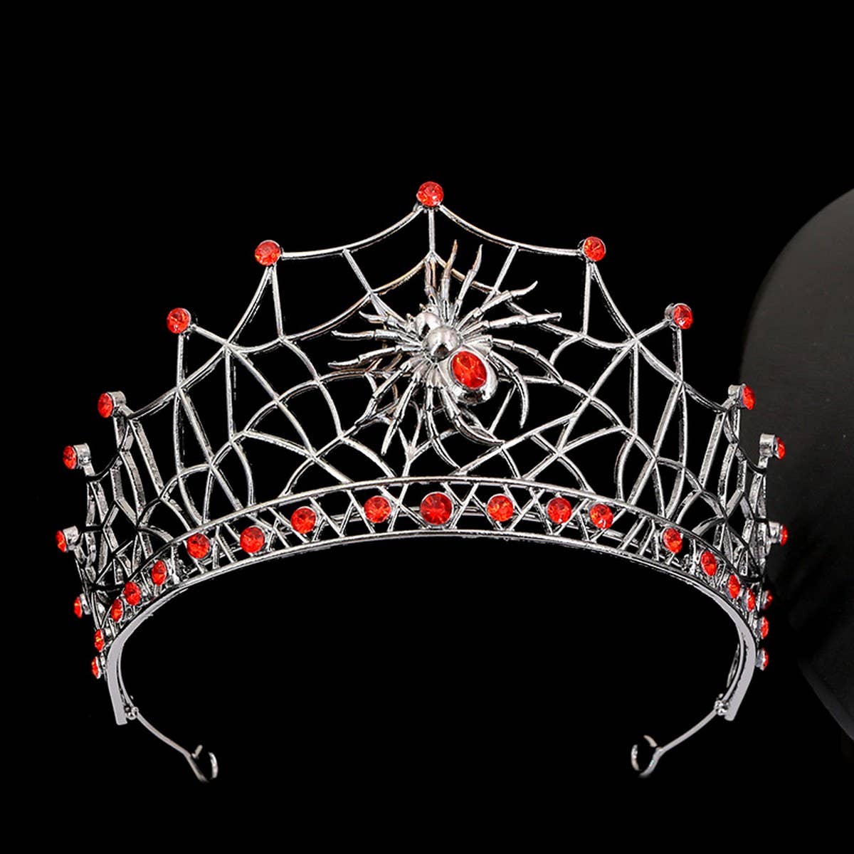 SPIDER WEB HAIR ACCESSORIES HALLOWEEN CROWN TIARAS_CWMM2008