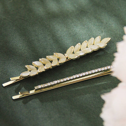 Cat-Eye Rhinestone Side Bang Clip Set Hair Pin_CWAHA1228