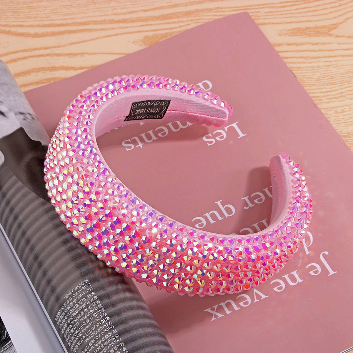 FULL RHINESTONE WIDE-BRIMMED FASHION HEADBAND_CWAHA0498