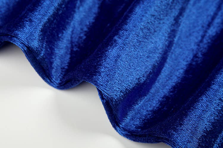 Fashion rhinestone Korean velvet sportswear set