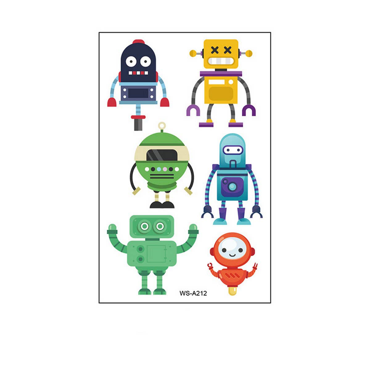 Cute Waterproof Temporary Tattoo Stickers Set