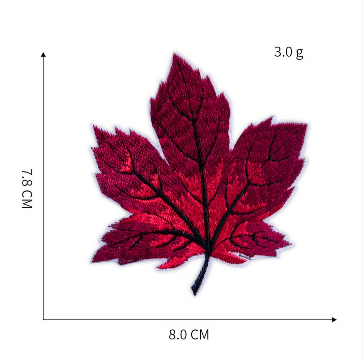 NEW MAPLE LEAF EMBROIDERY CHILDREN'S CLOTH PATCH