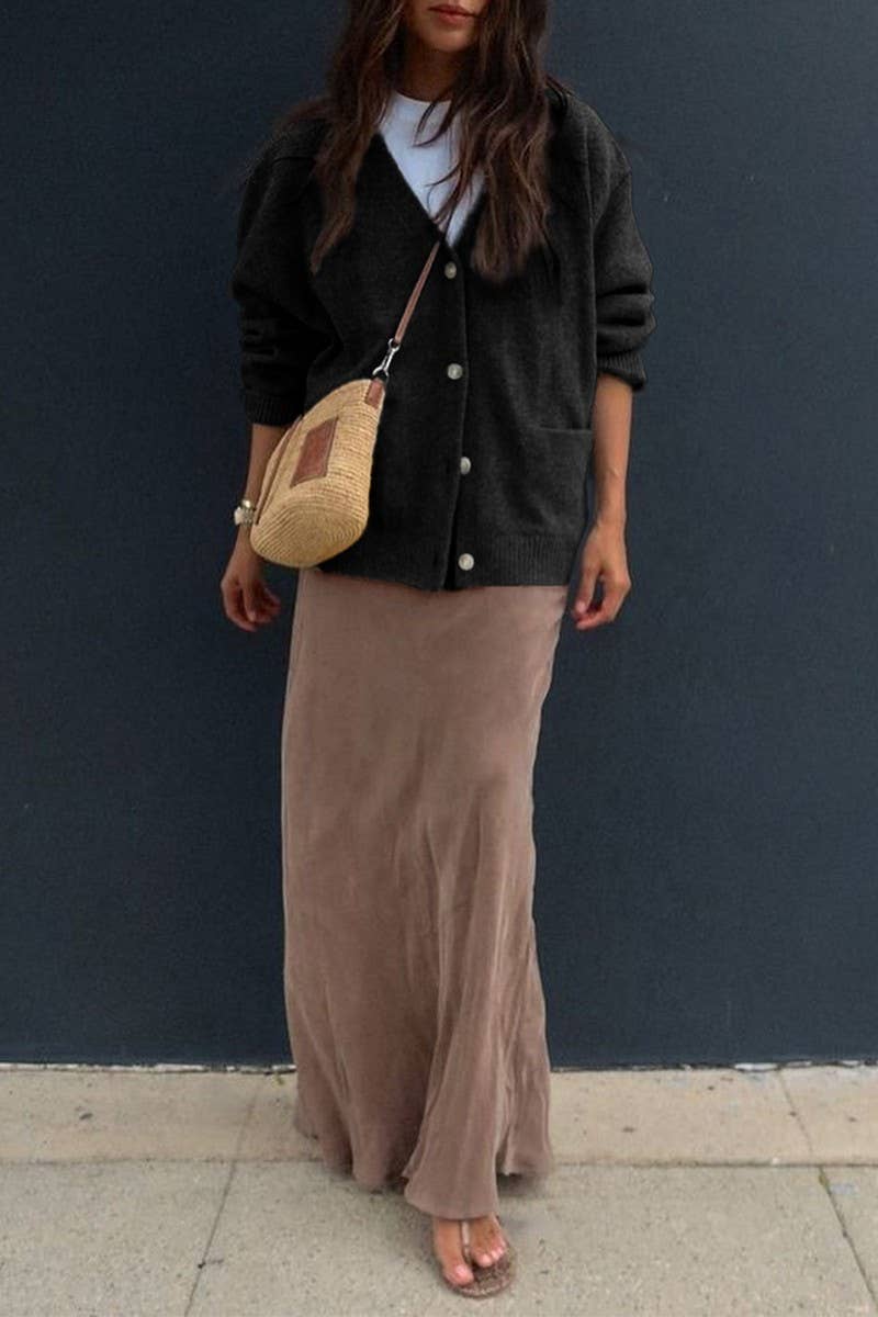 CWOCAL00750_CASUAL SIMPLE LONG SLEEVE PREMIUM KNIT JACKE