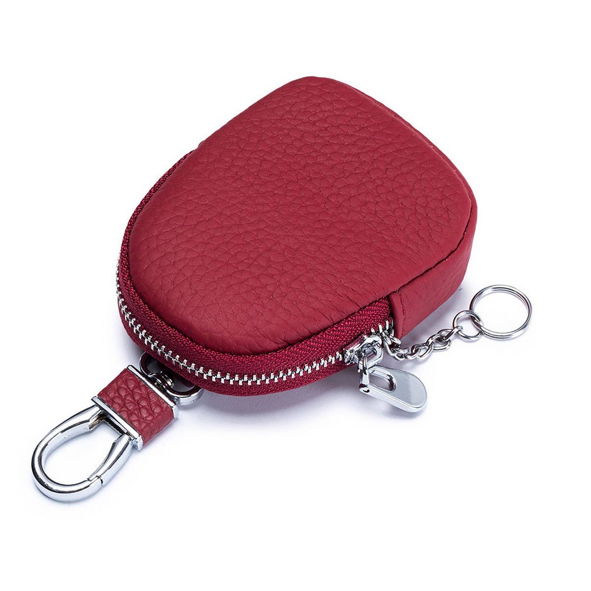 Small Leather Key Organizer Coin Wallet_CUAB00366