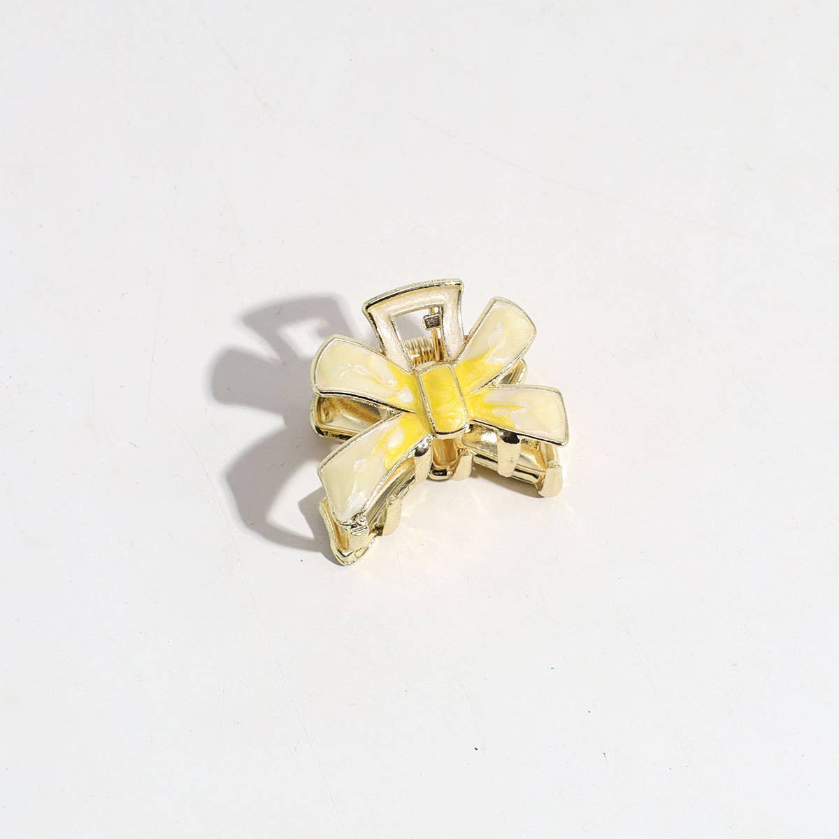 Small Bow Hair Claw, Sweet Side Clip for Princess_CWAHA2339