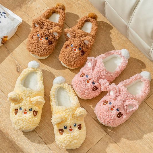 2024 NEW HOME BEAR PLUSH COTTON SLIPPERS_CWSHS0835