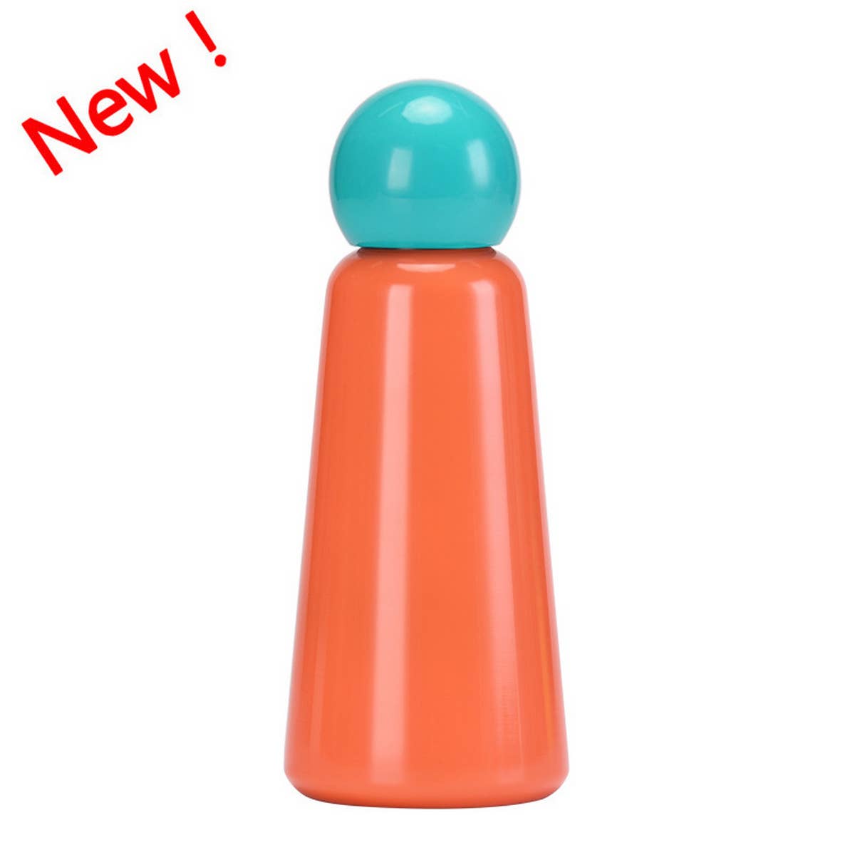 CUTE OUTDOOR DOUBLE-LAYER HOT AND COLD WATER CUP