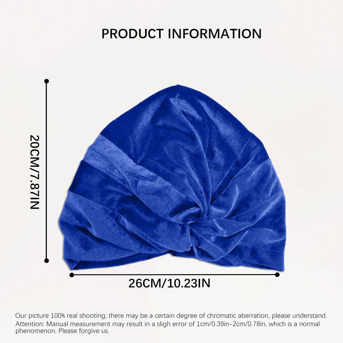 NEW VELVET ELASTIC PLEATED ETHNIC HEADSCARF_CWASC2460