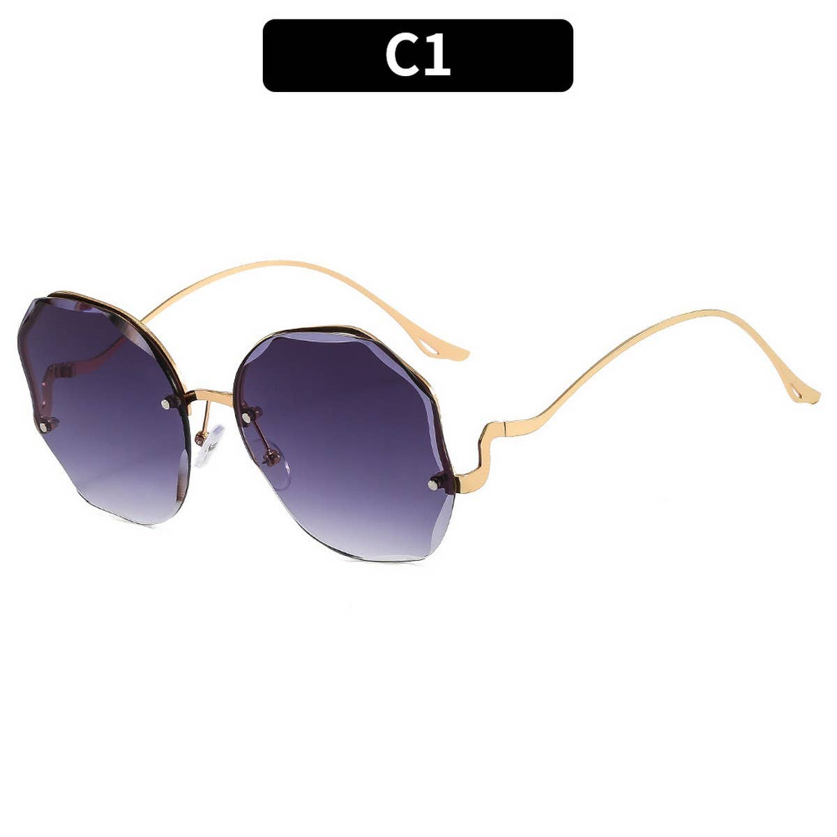 FASHIONABLE AND HIGH-END RIMLESS SUNGLASSES_CWASG0383