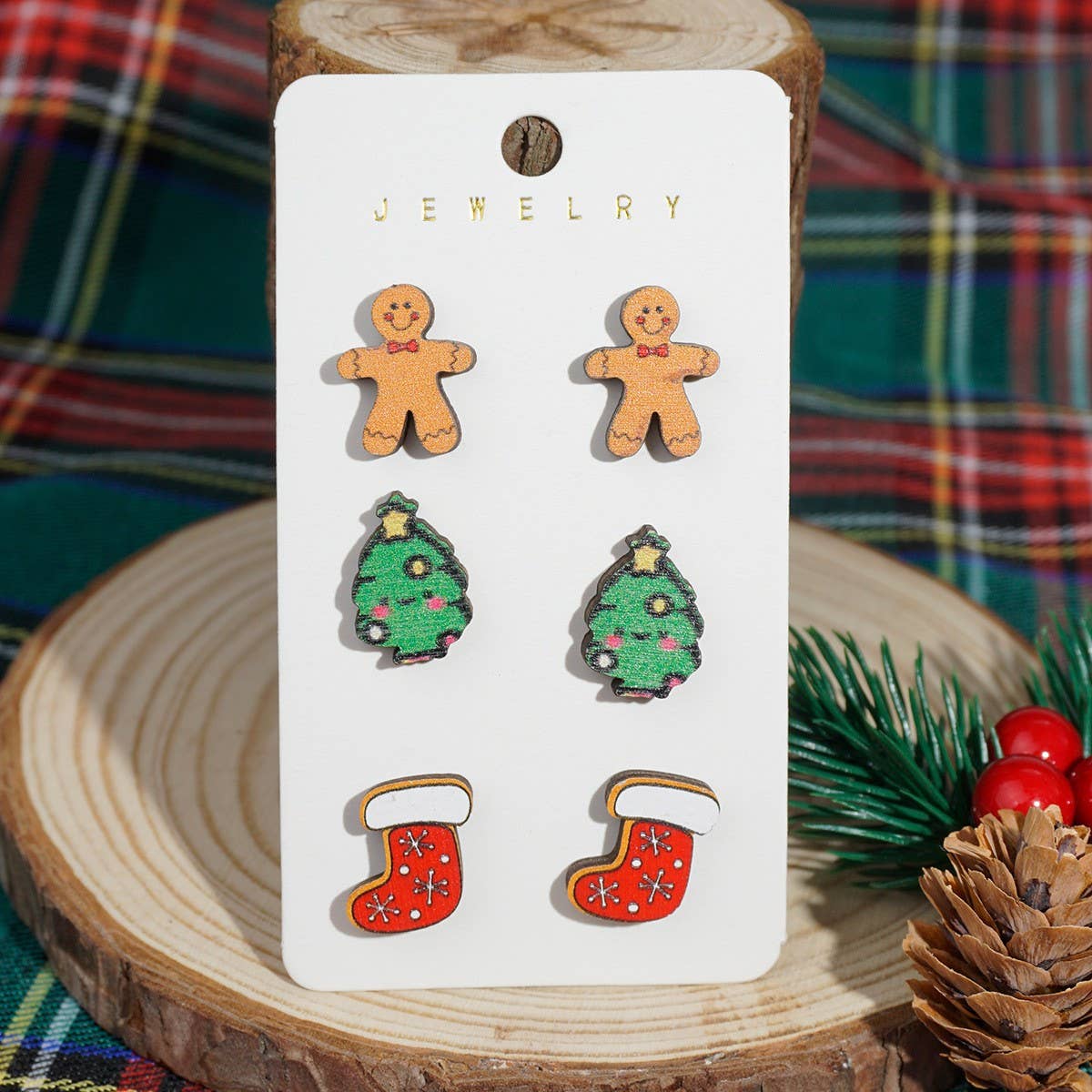 CHRISTMAS EARRINGS NEW ARRIVAL ELK EARRINGS SET