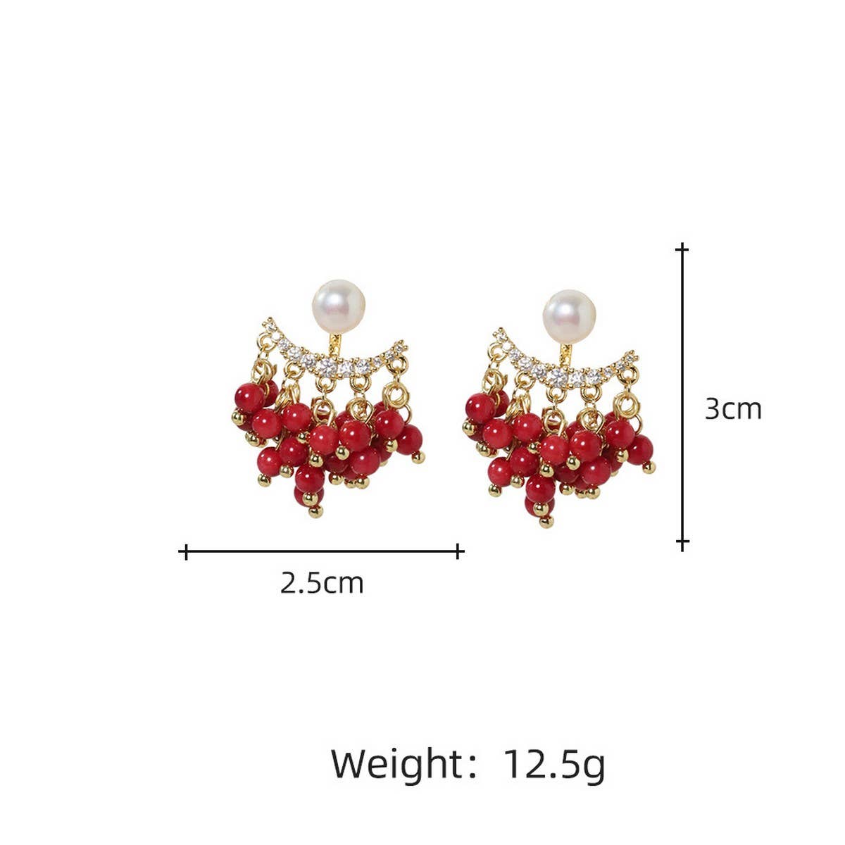 LIGHT LUXURY ALL-MATCH RETRO NICHE PEARL EARRINGS