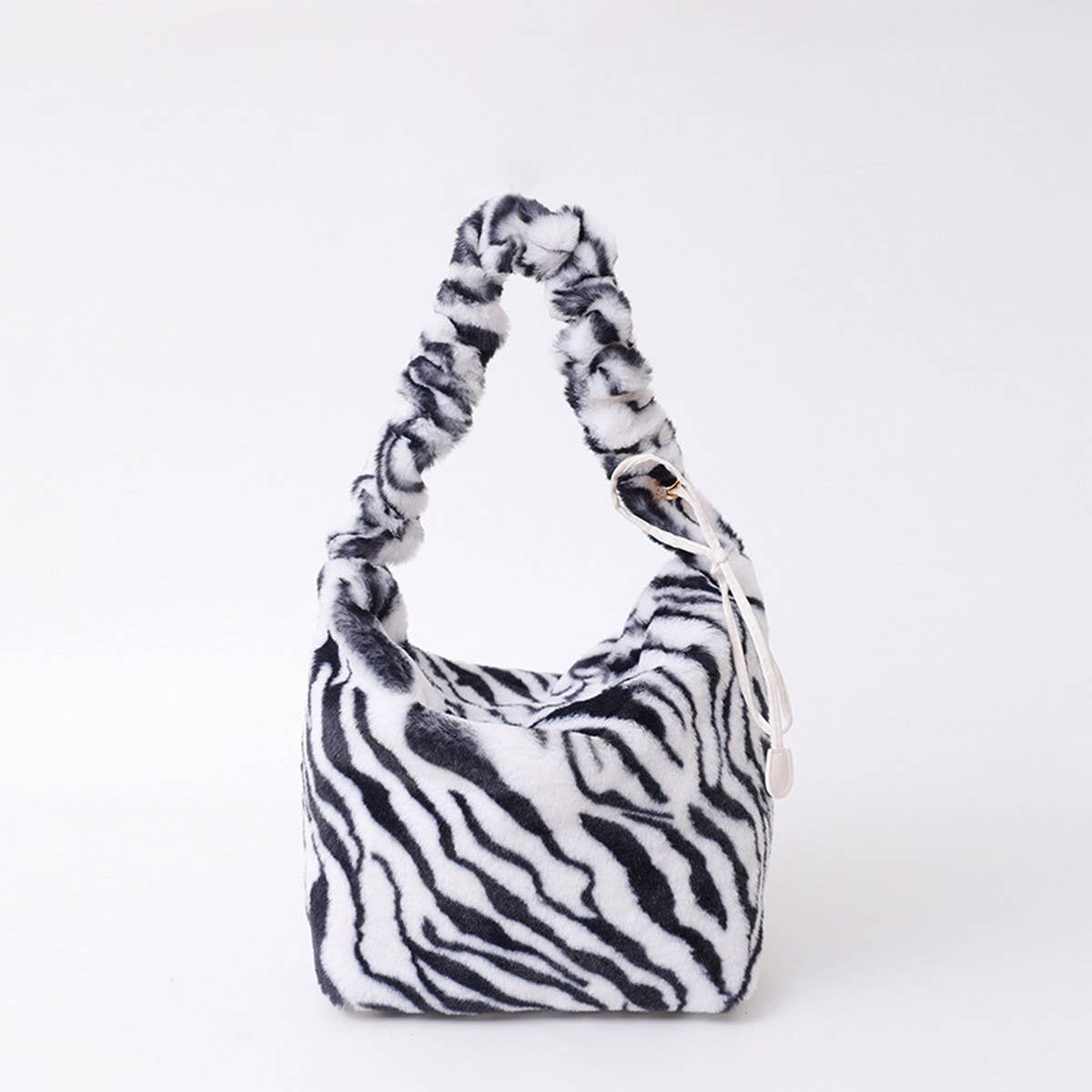 WINTER FASHION SHOULDERBAG LARGE CAPACITY PLUSH BAG_CWAB3917