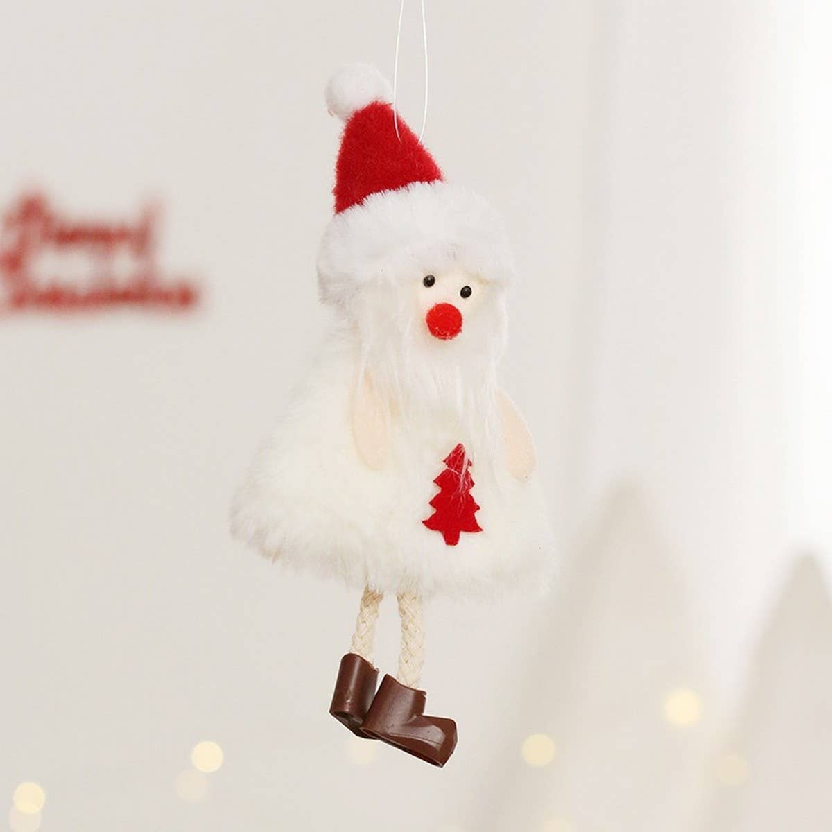 INS Cute Snowman & Santa Doll Christmas Decor_CWAJE05404