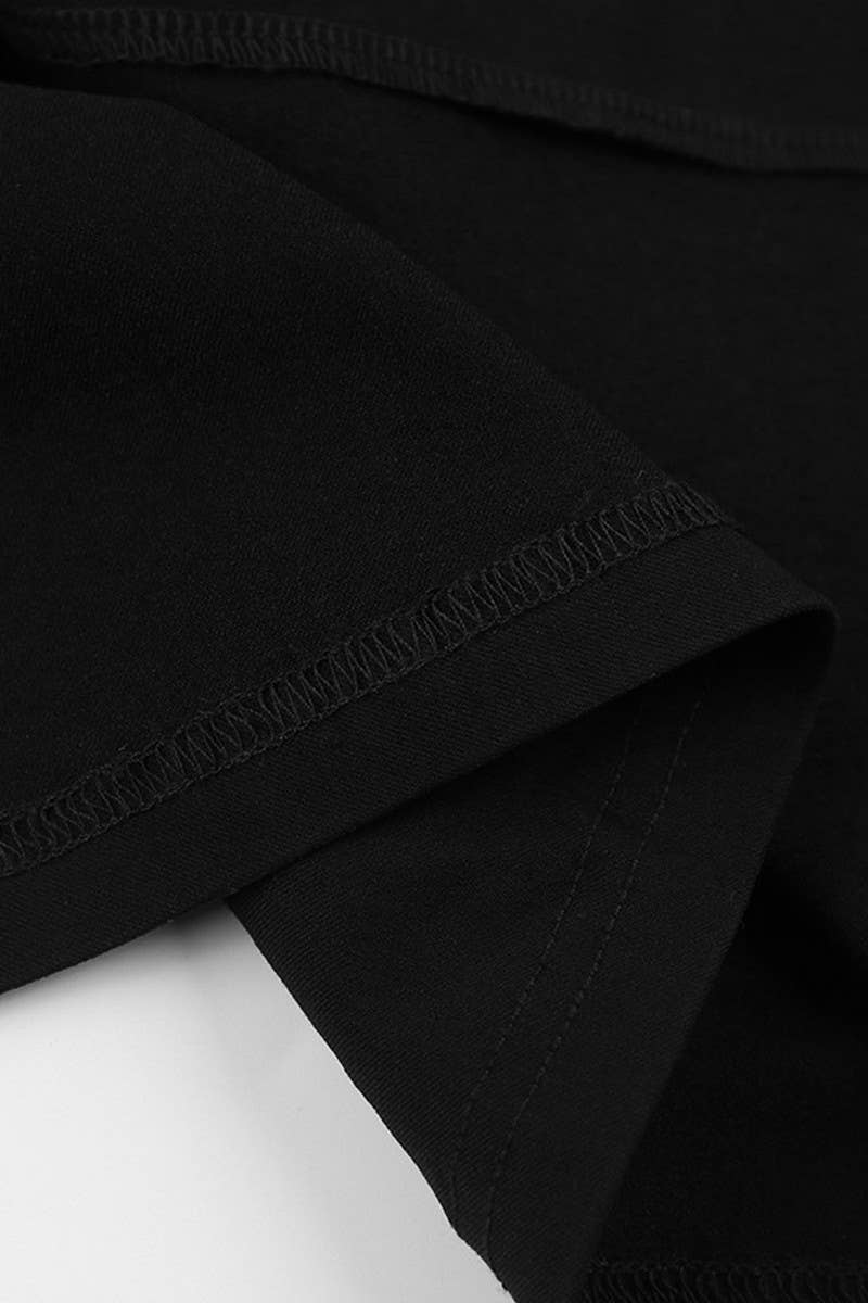 CWDMD4272_SQUARE NECK SLIM FIT LONG SLEEVE HIP DRESS